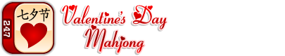 Valentine Mahjong title image